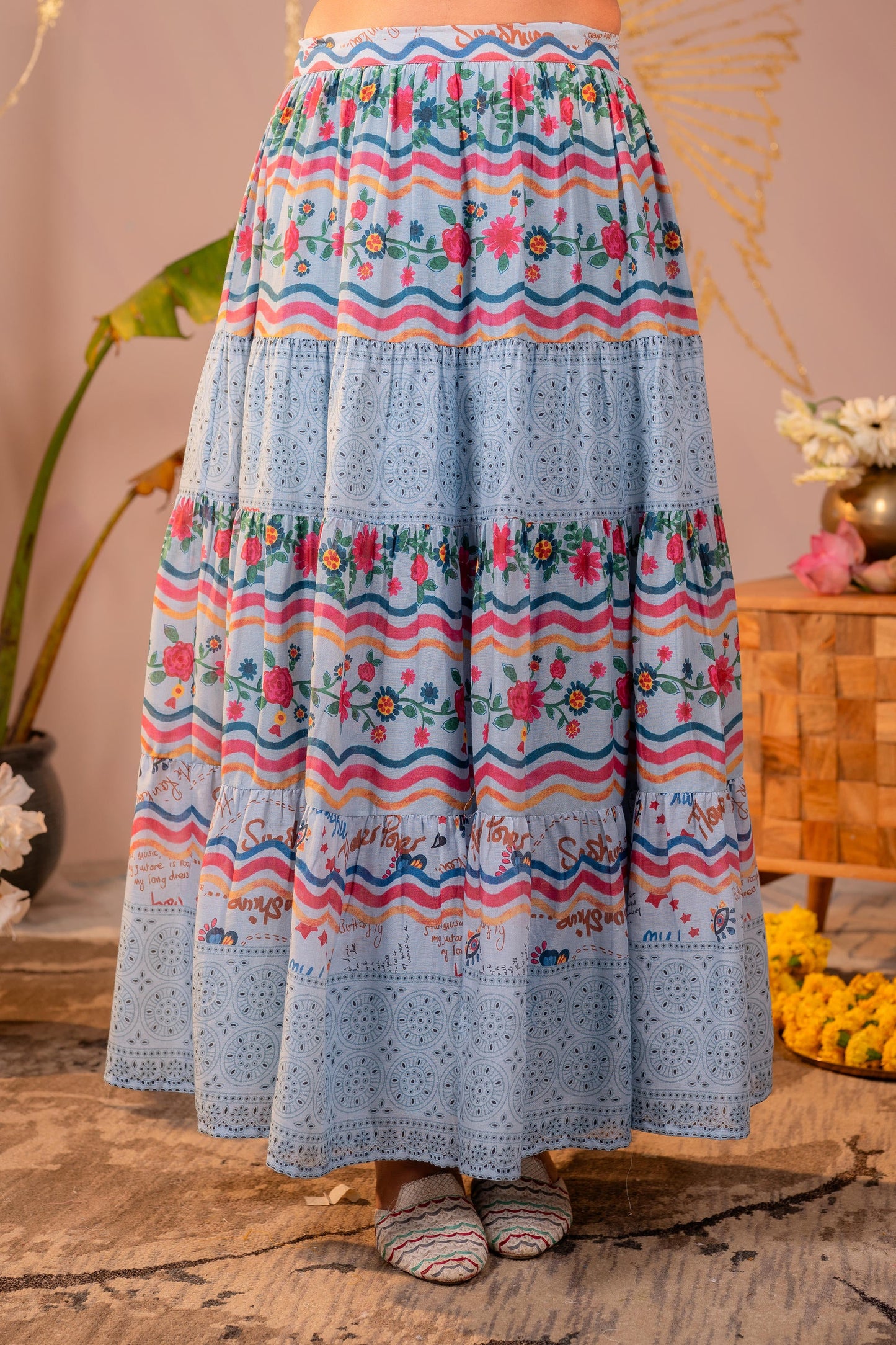 Bohemian Meadow Tiered Set