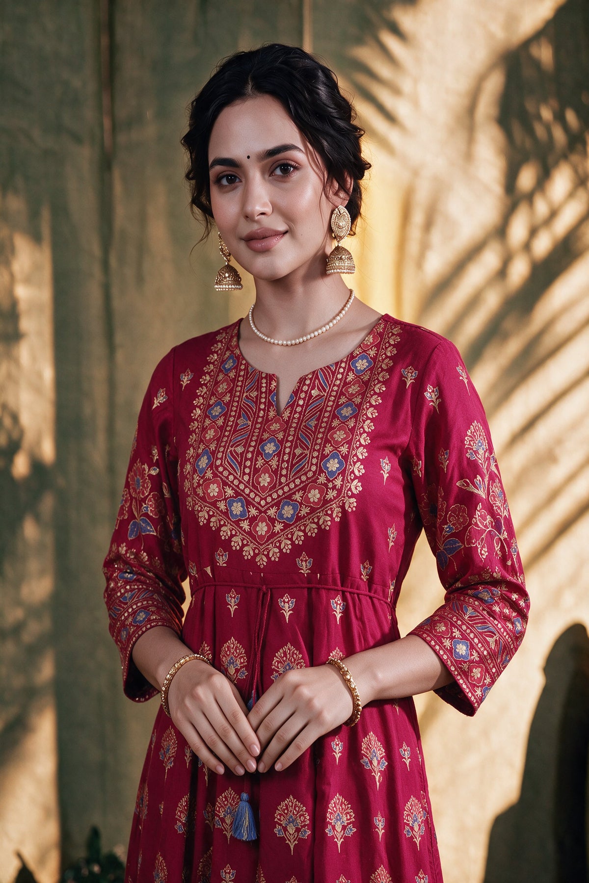 Juniper Women Fuchsia Longdress & Dori