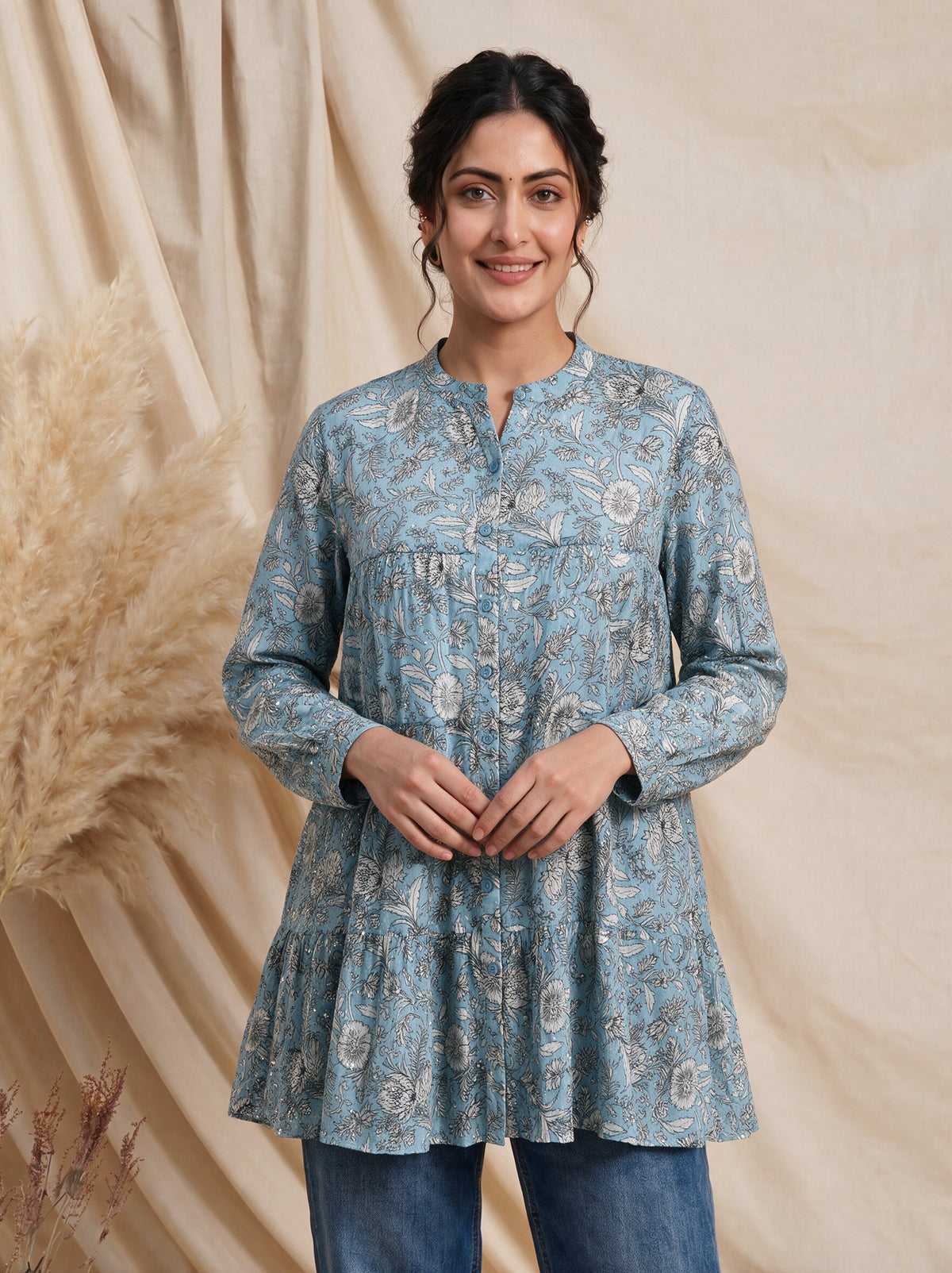 Juniper Women Blue Tunic
