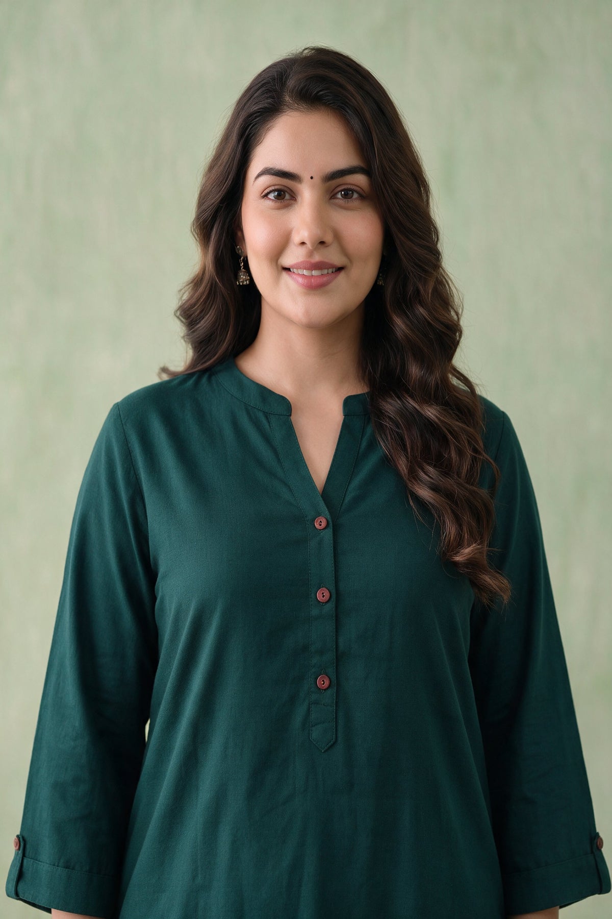 Juniper Women Bottlegreen Tunic