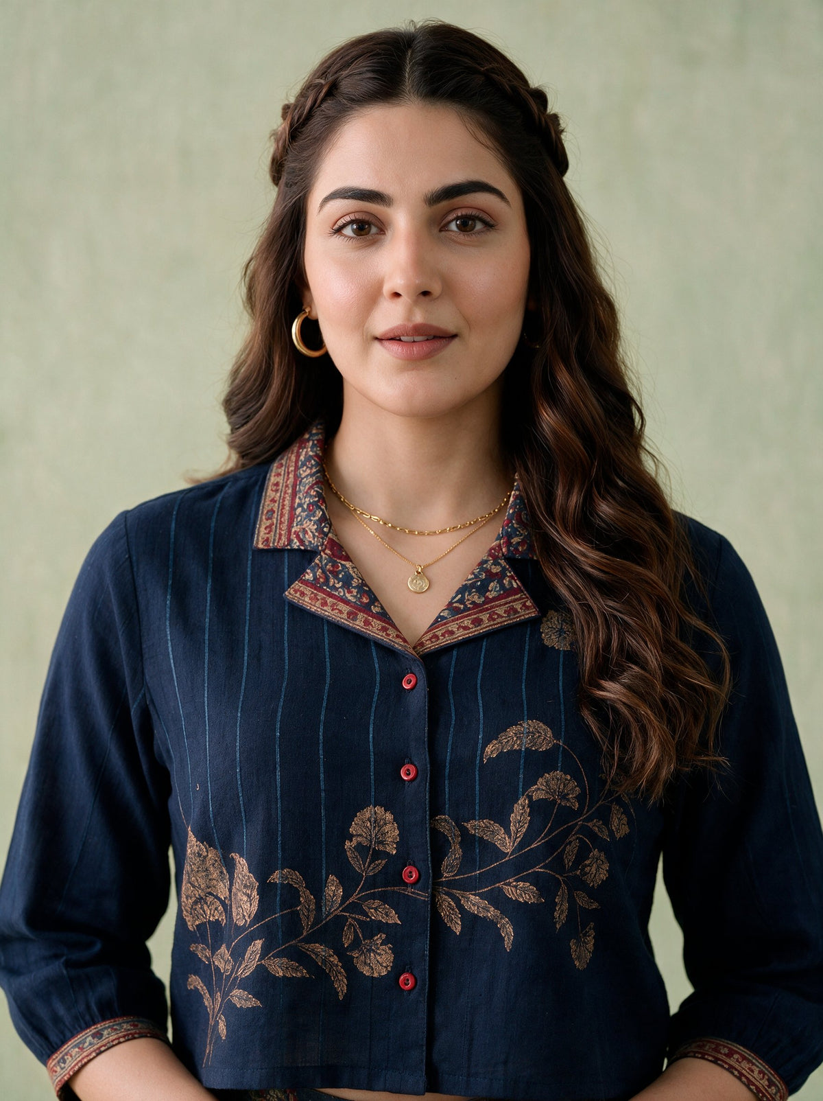 Juniper Women NAVY & MAROON TOP SKIRT