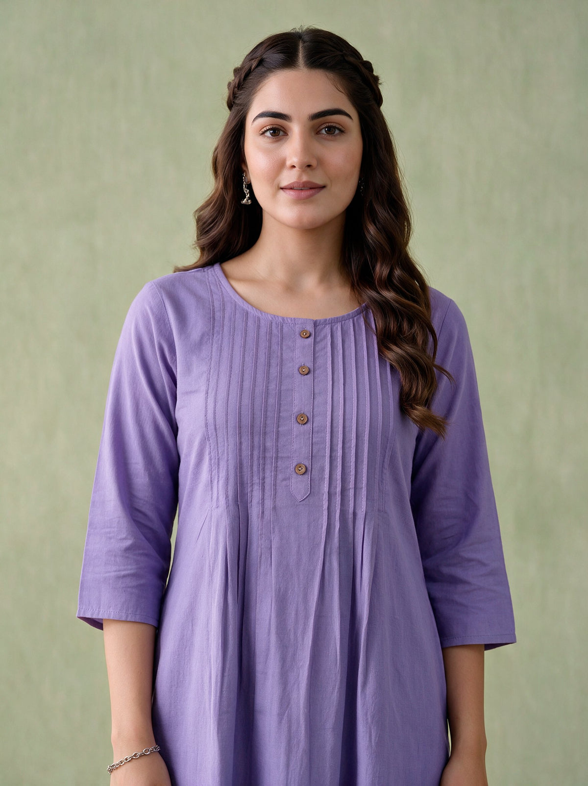 Juniper Women Lilac Kurta