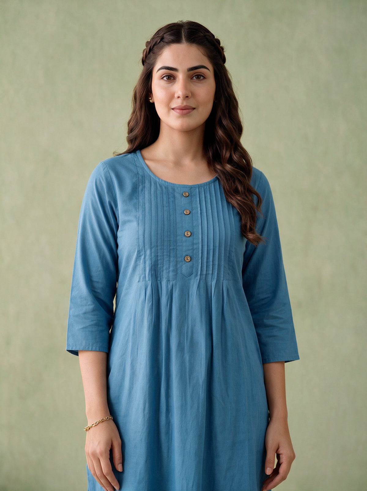 Juniper Women Powderblue Kurta
