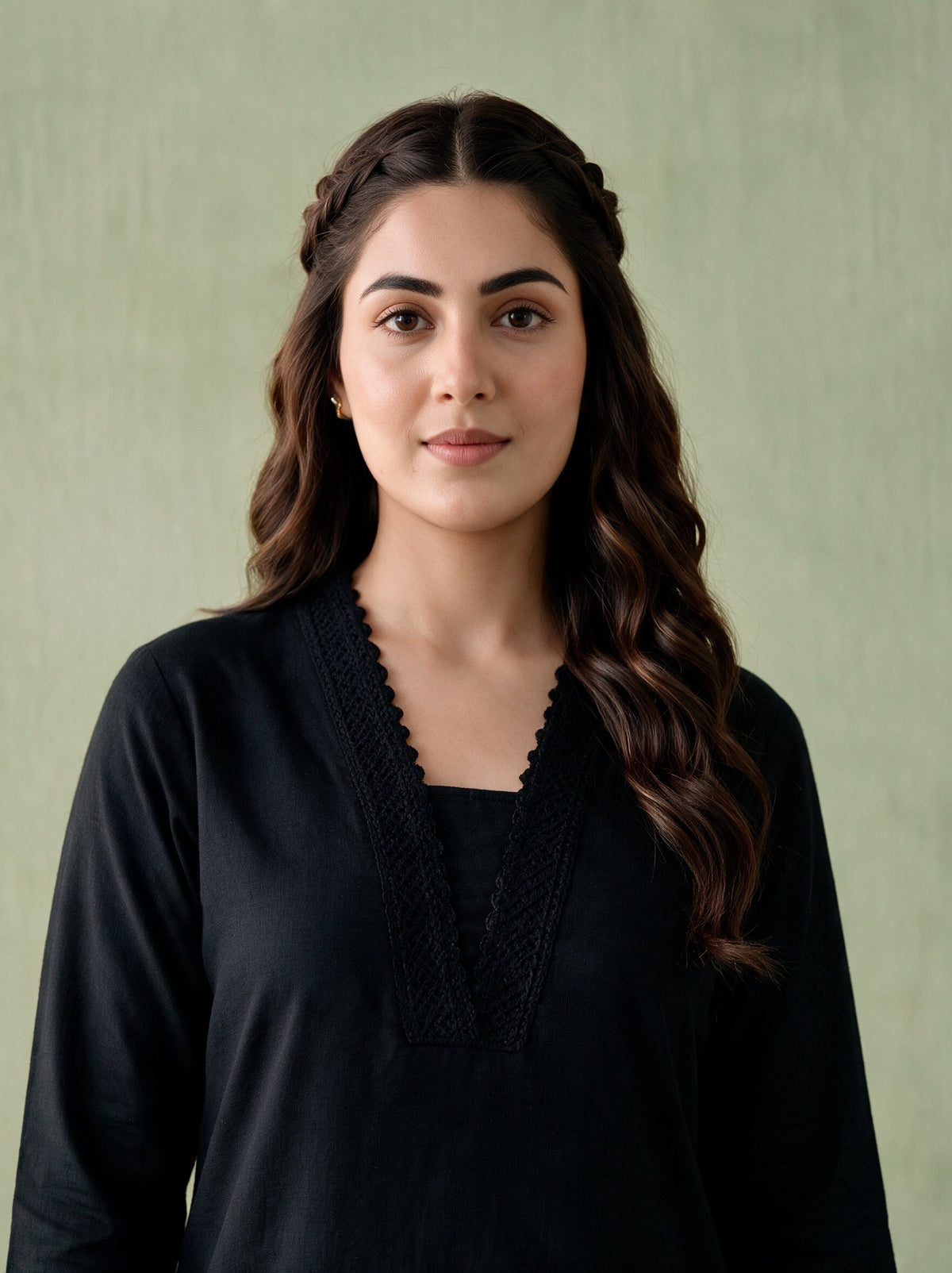Juniper Women Black Kurta