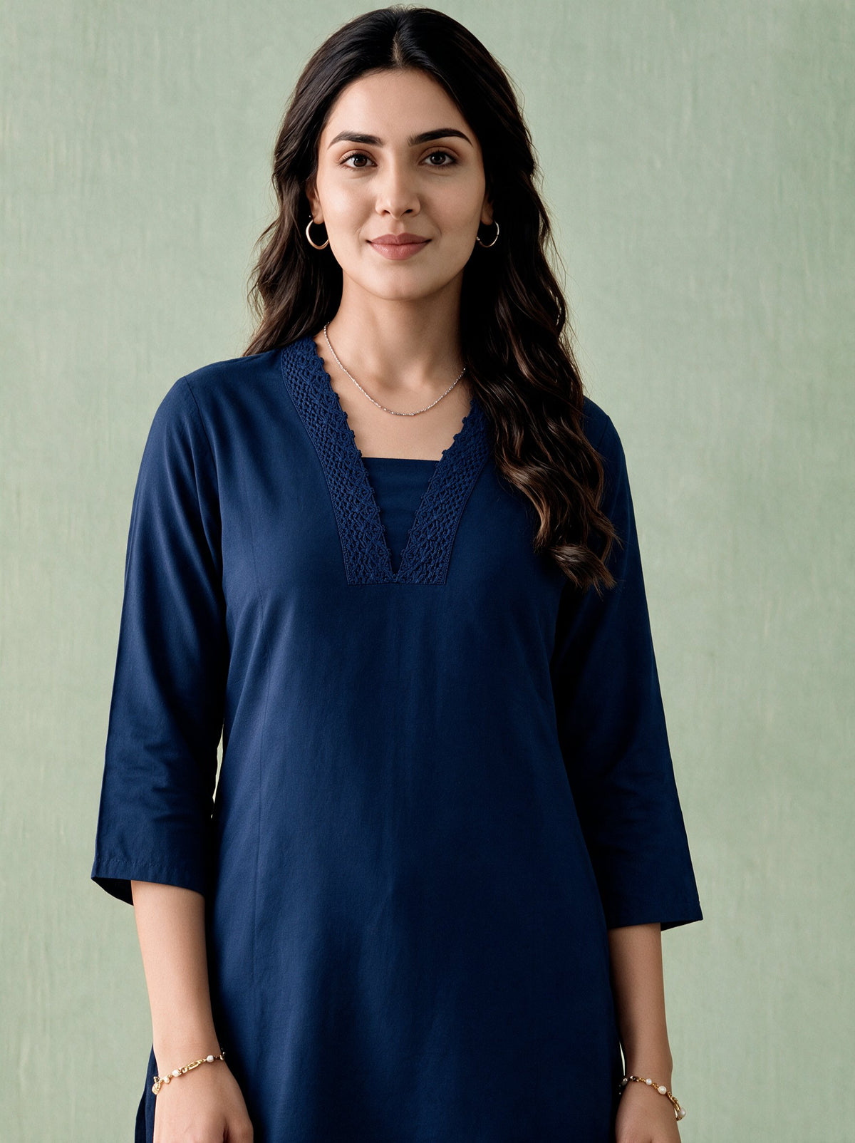 Juniper Women Teal Kurta