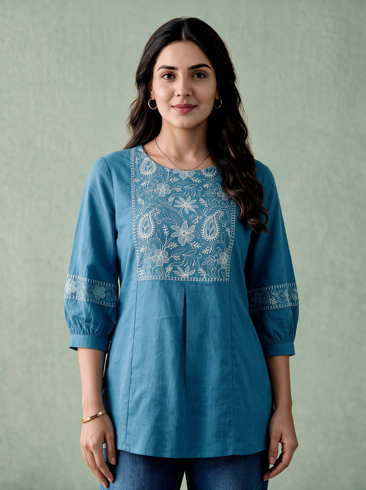 Juniper Women Powderblue Tunic