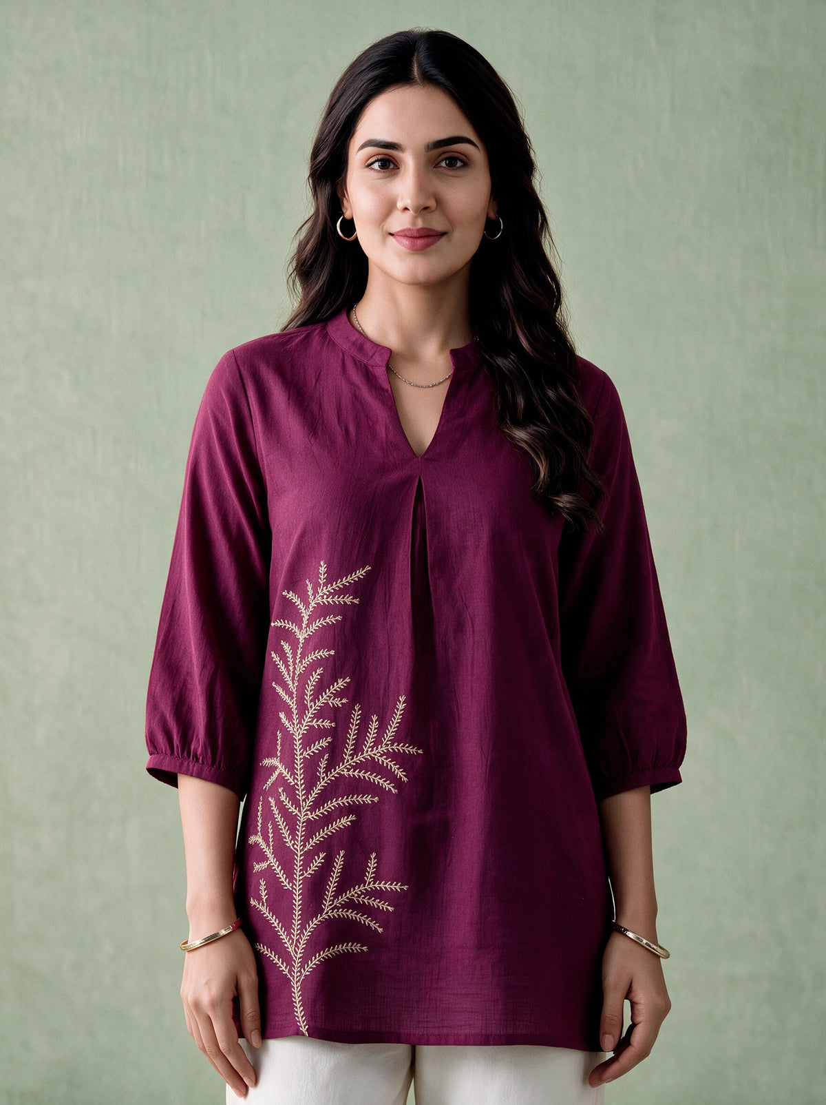 Juniper Women Plum Tunic