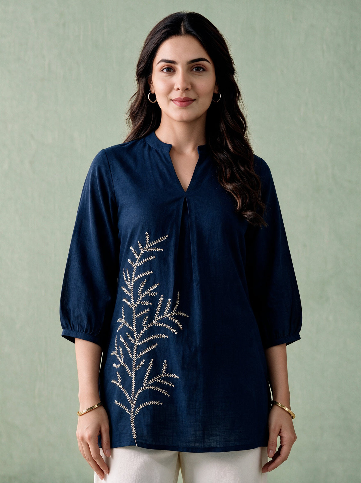 Juniper Women Teal Tunic