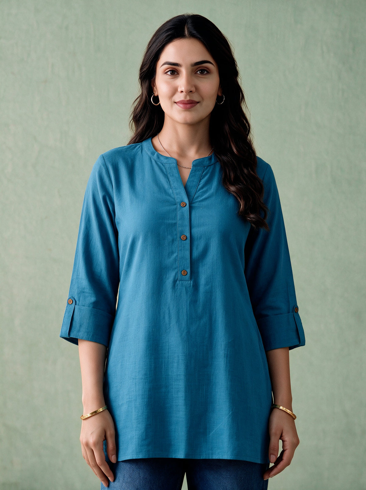 Juniper Women Powderblue Tunic