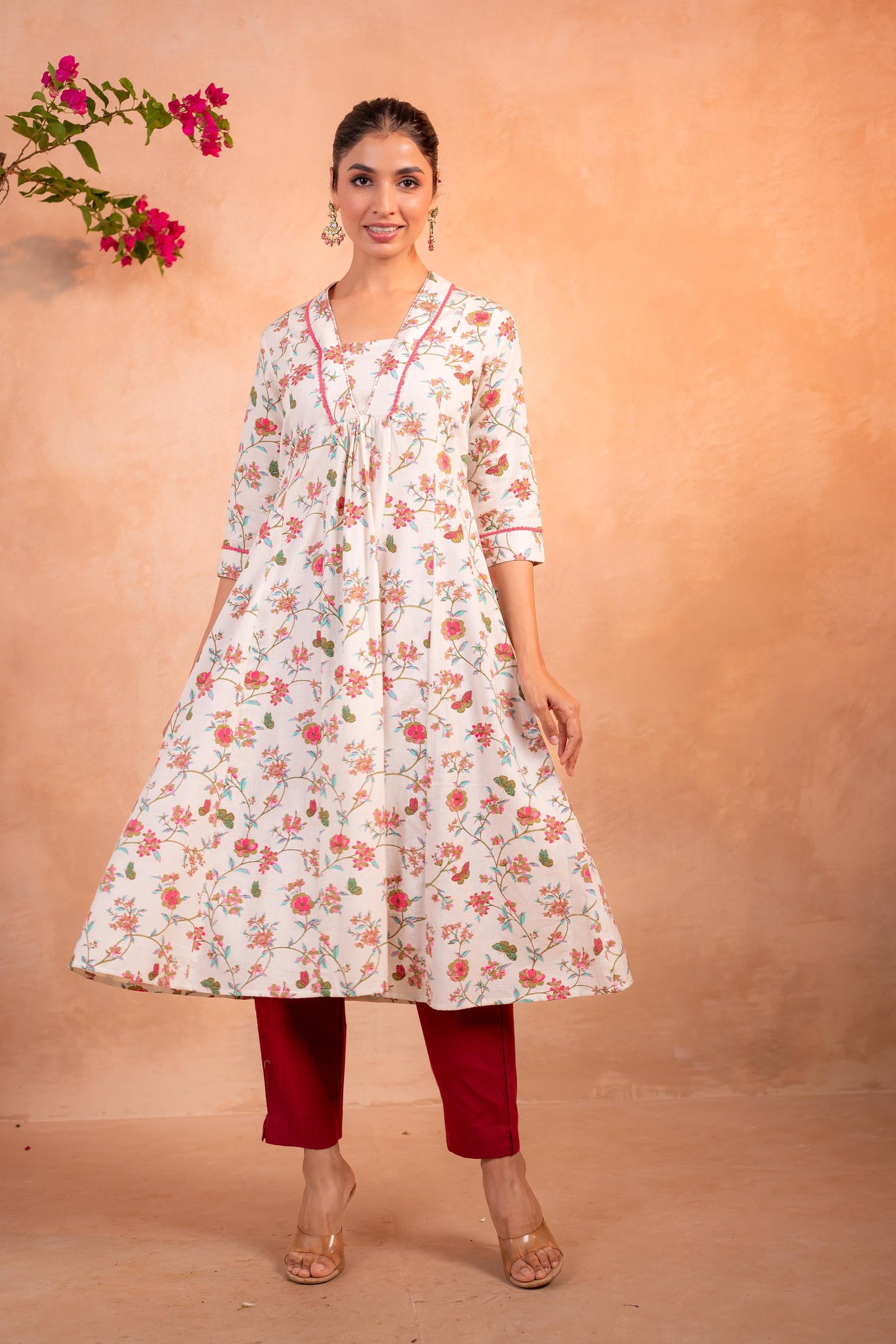 Ivory Garden Bloom Kurta
