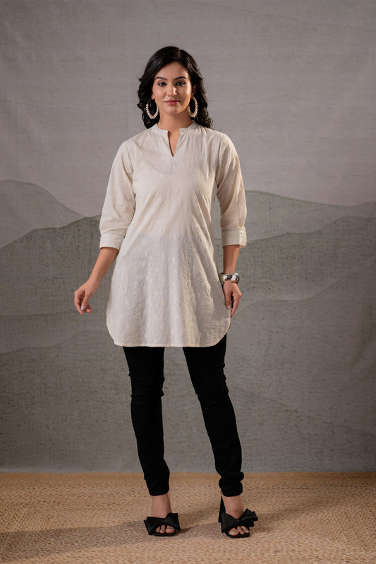 Off-White  Ease Minimal Cotton Tunic