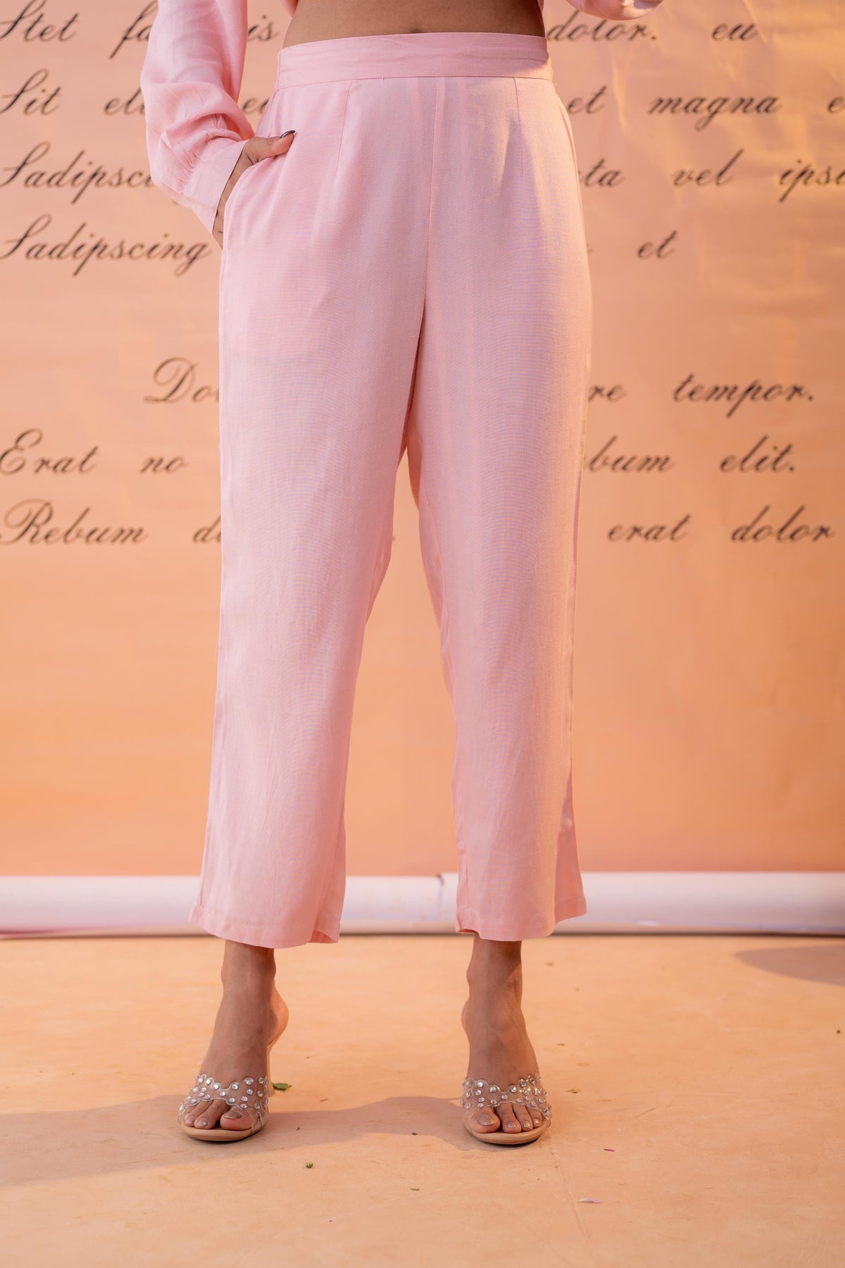 Blush Scribble Muse Co-Ord Set