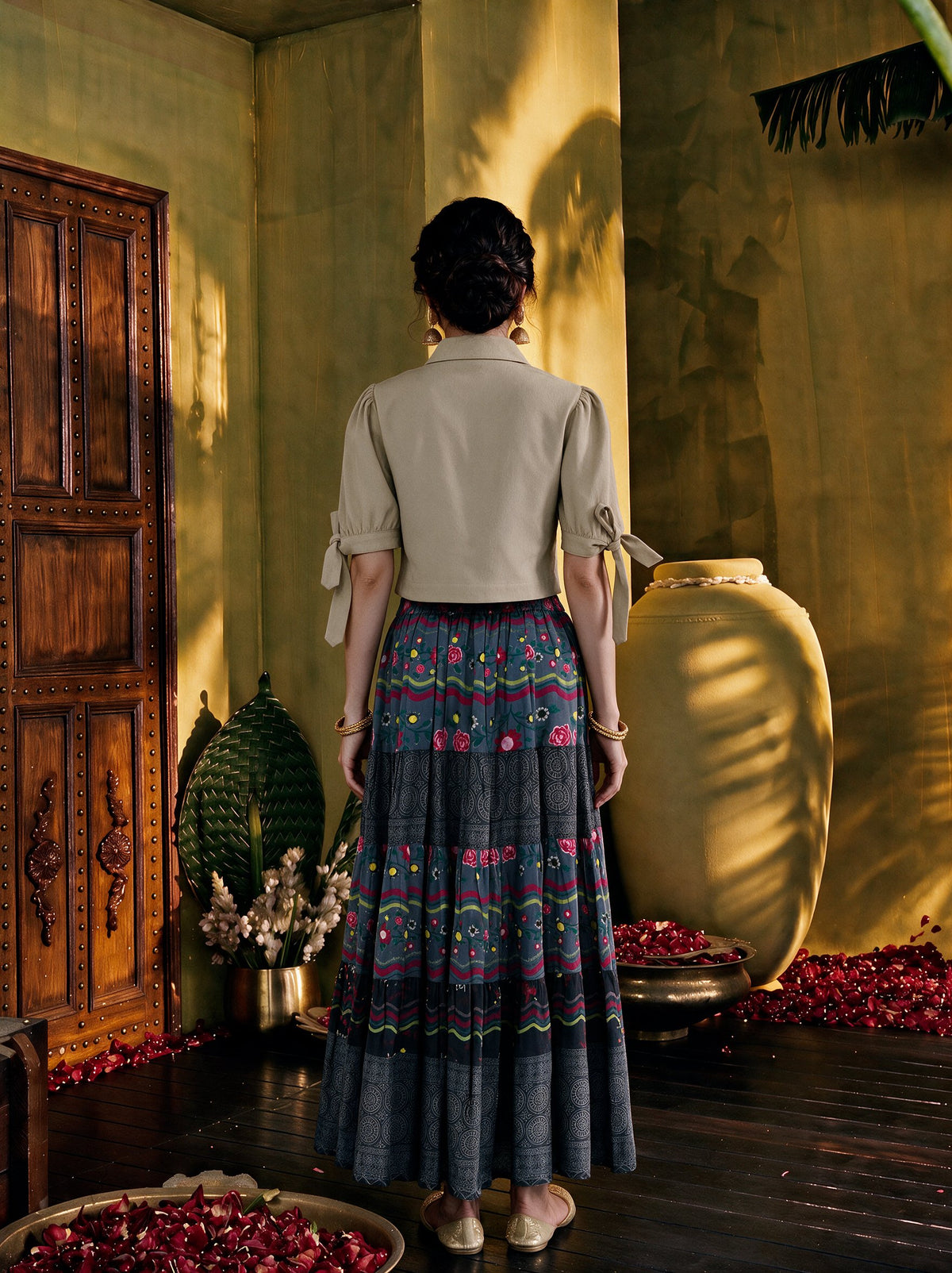 Juniper Women Offwhite Kurta Pant & Dupatta