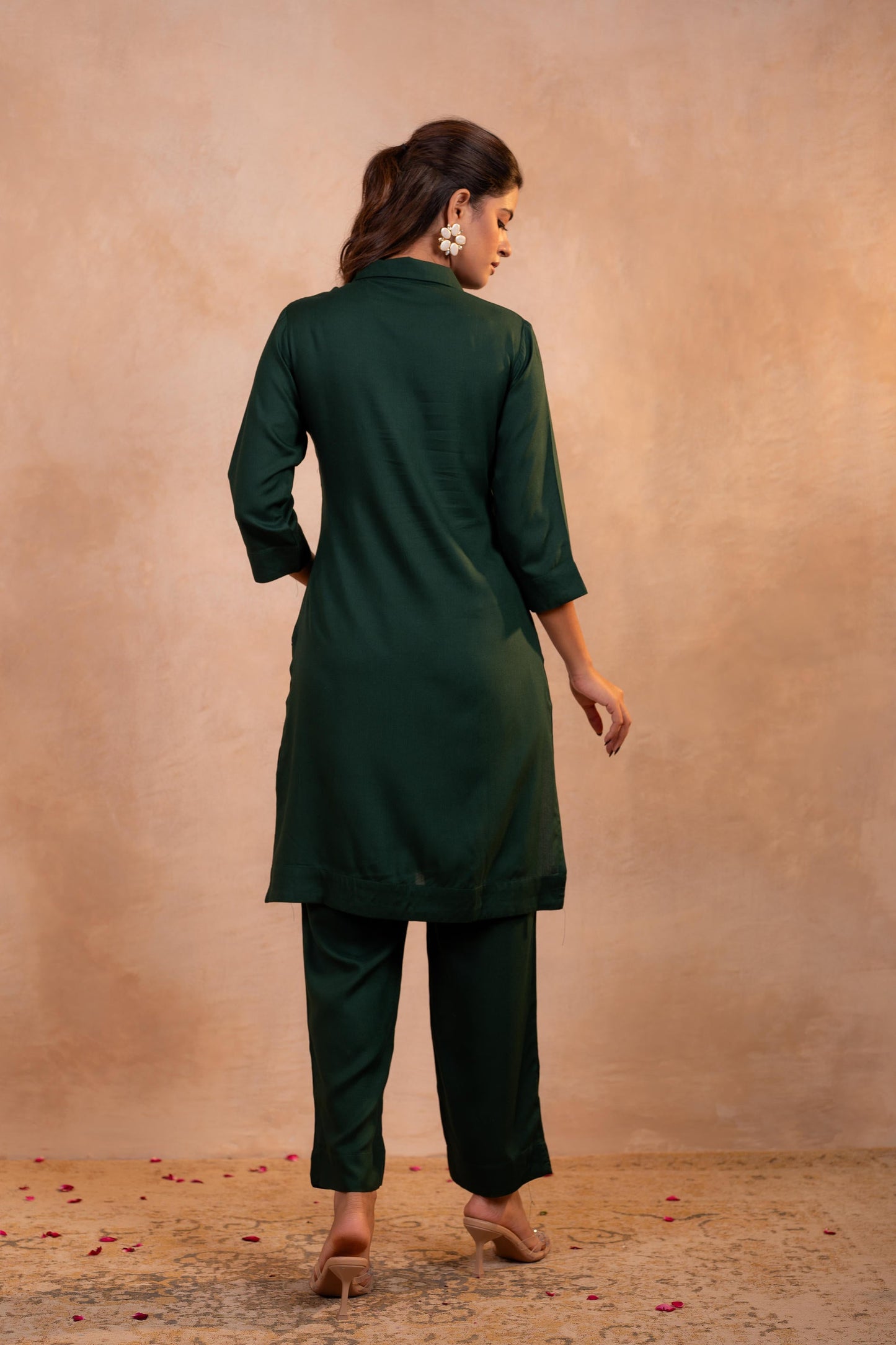 Forest Bloom Printed Kurta Set