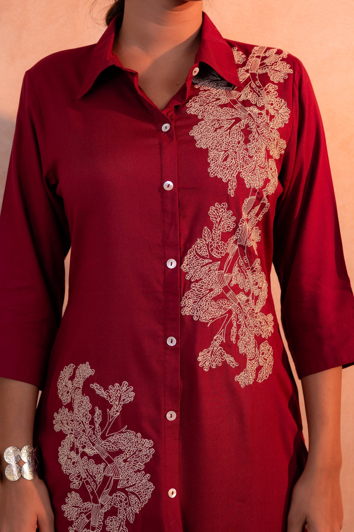 RedWood Bloom Printed Kurta Set