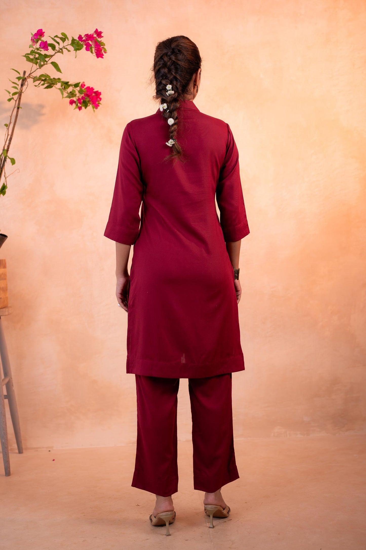 RedWood Bloom Printed Kurta Set