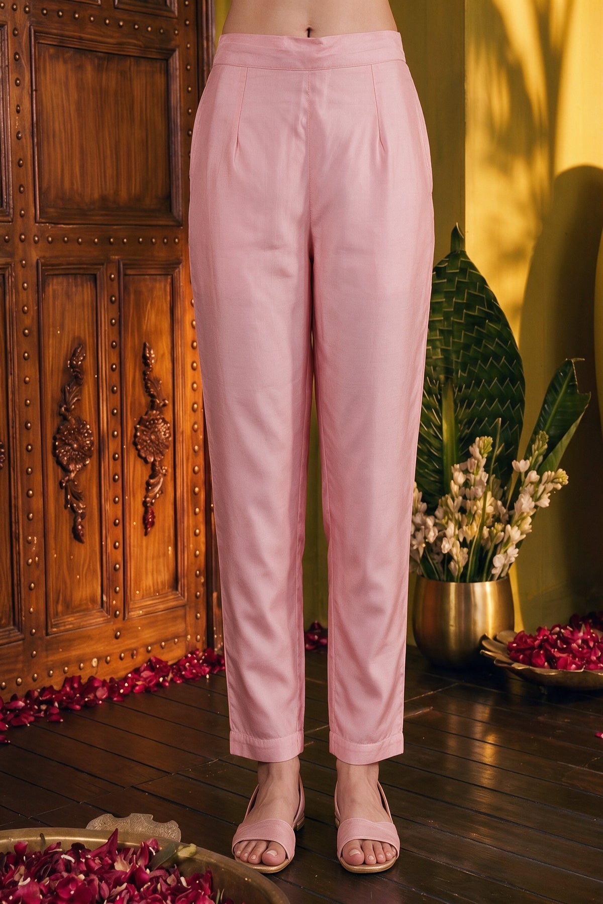Juniper Women Onionpink Kurta Pant & Dupatta