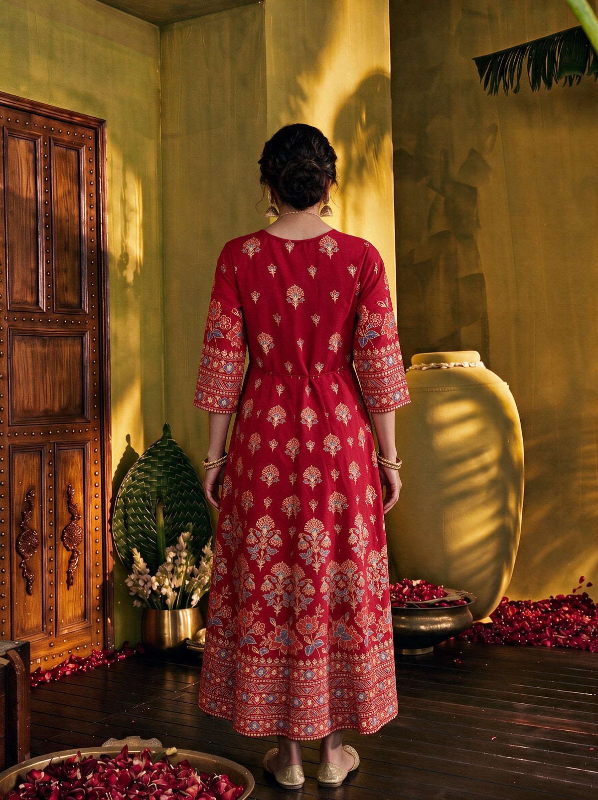 Juniper Women Fuchsia Longdress & Dori