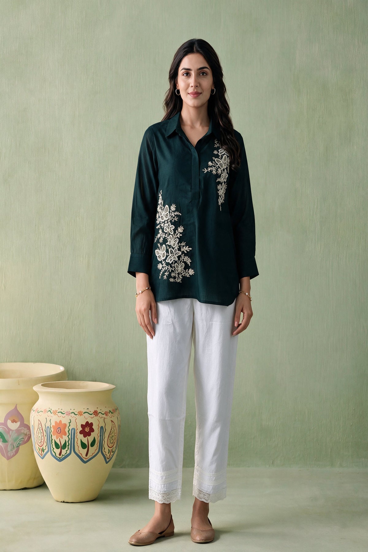Juniper Women Jadegreen Tunic