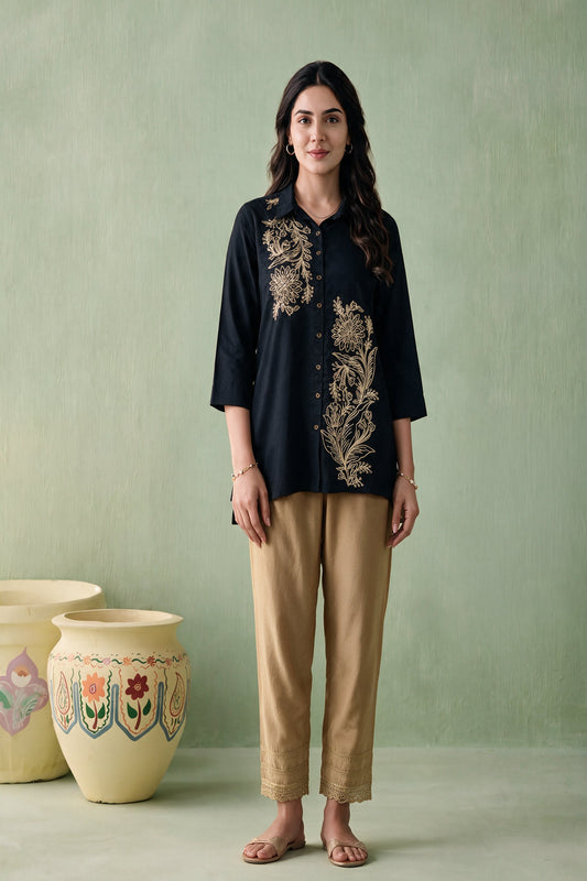 Juniper Women Black Tunic