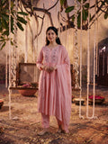 Juniper Women Pink Kurta Pant Dupatta With Inner