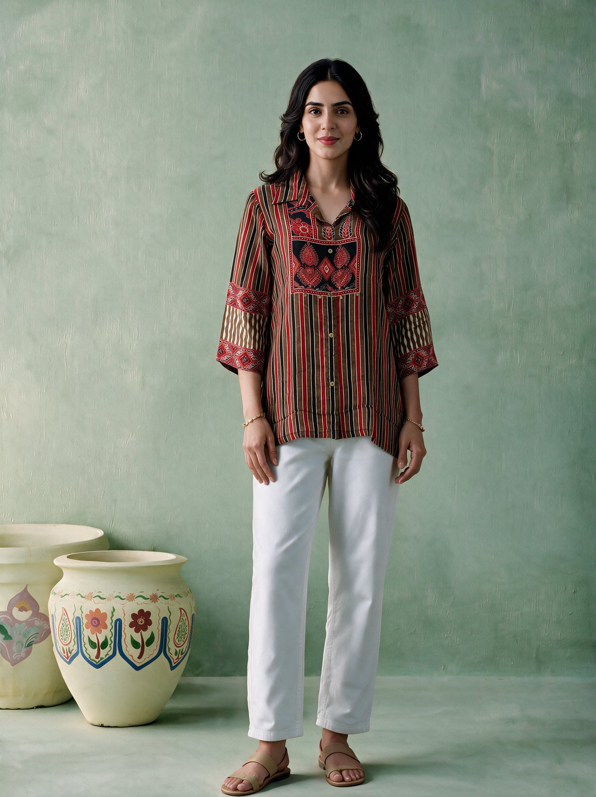 Juniper Women Brown Shirt