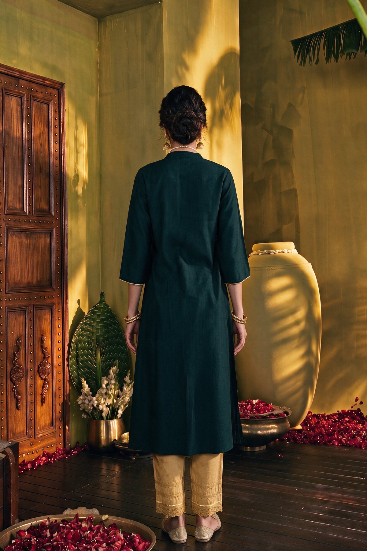 Juniper Women Jadegreen Kurta