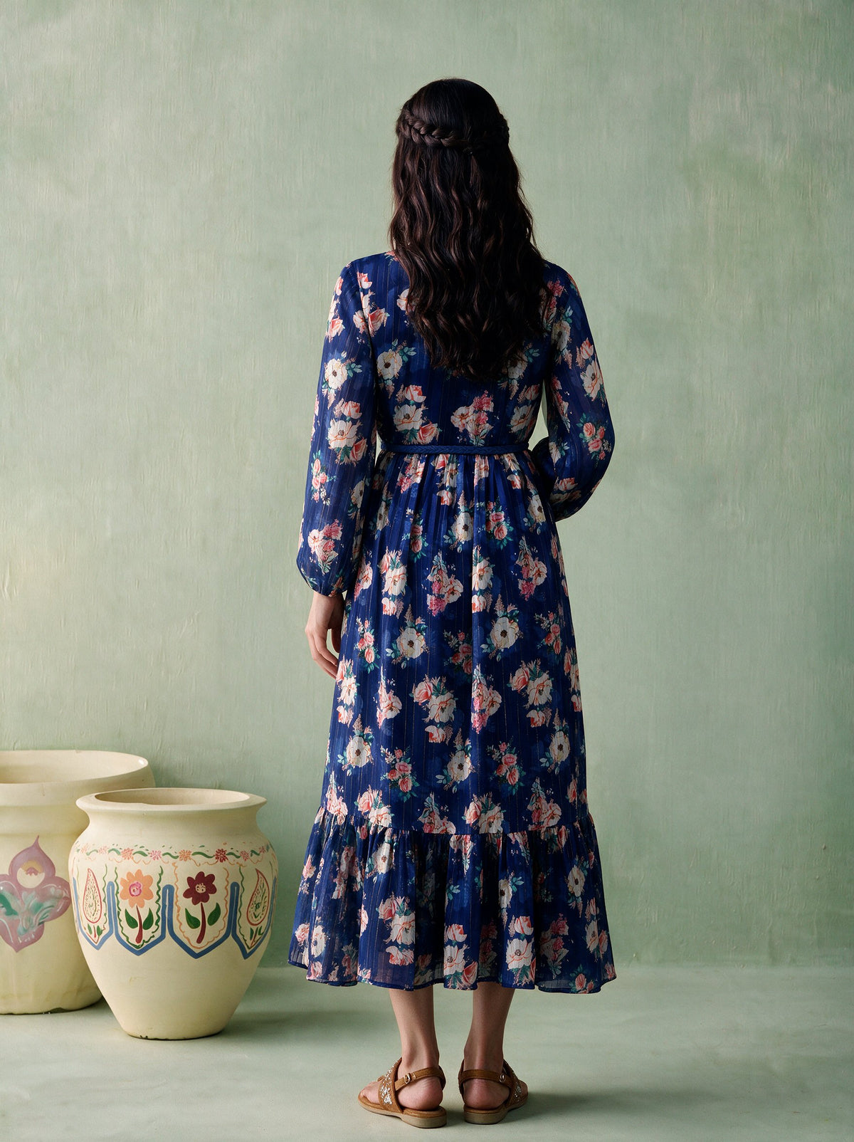 Juniper Women Indigo Longdress & Belt
