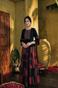 Juniper Women Maroon Top & Skirt