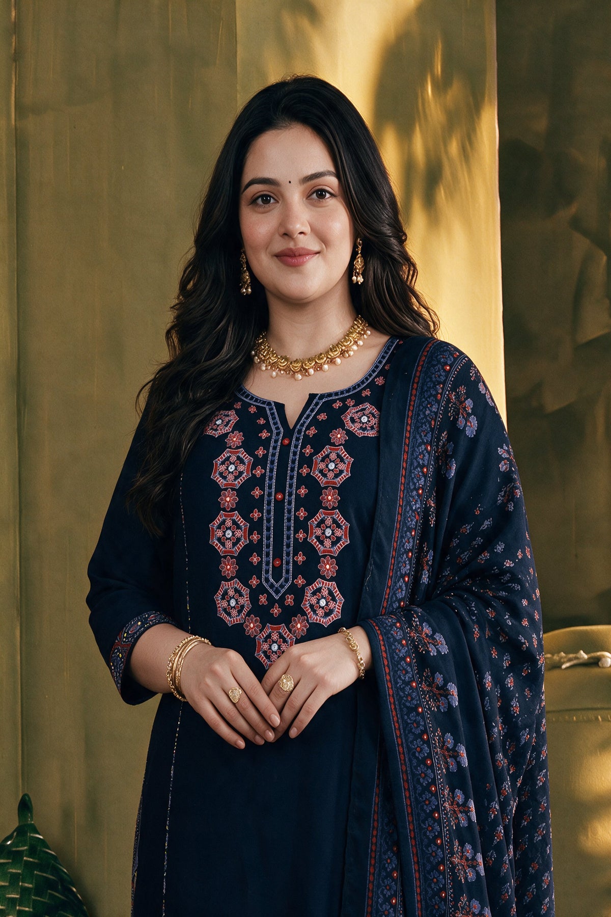 Juniper Women Rust Tunic & Palazzo