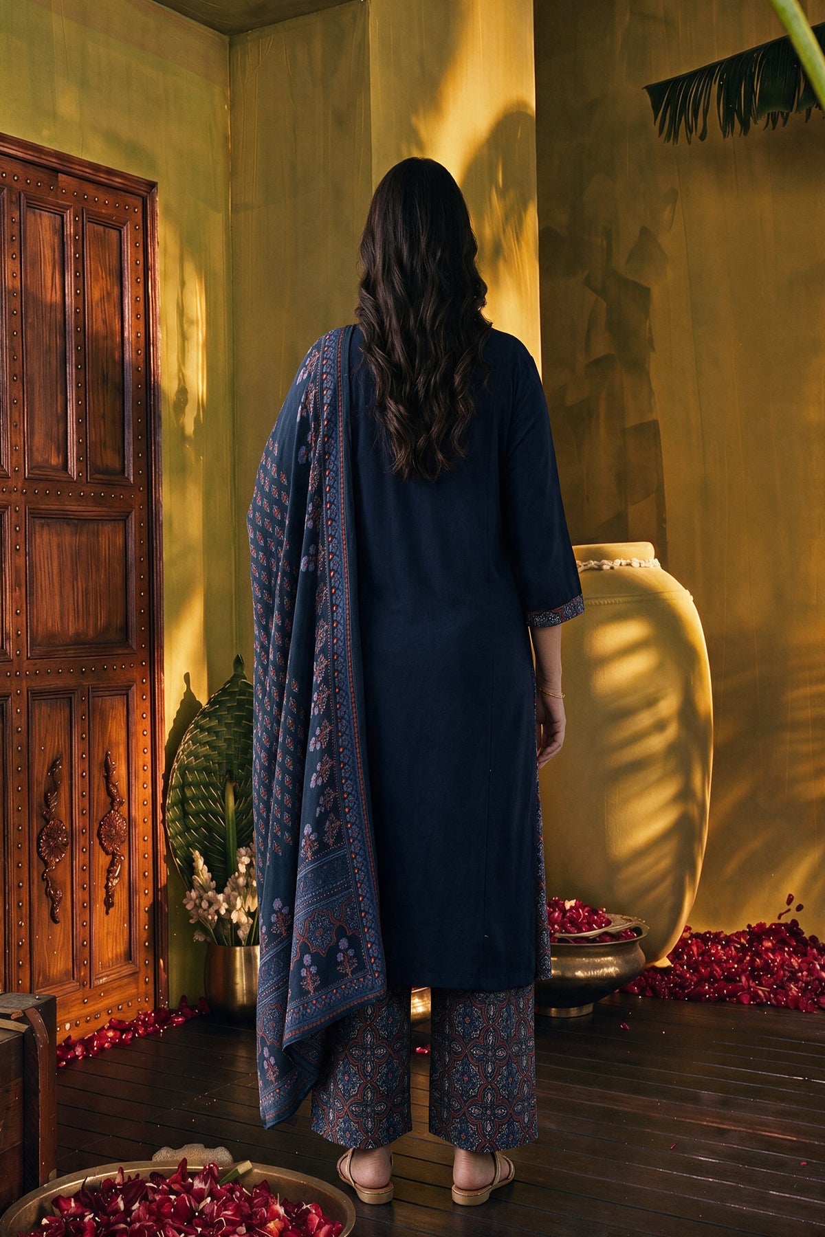 Juniper Women Rust Tunic & Palazzo