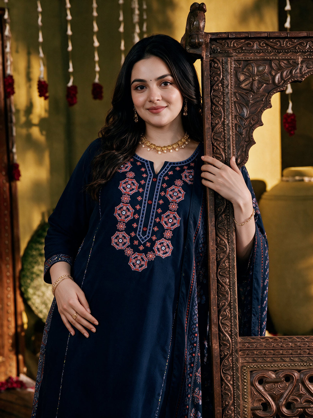 Juniper Women Rust Tunic & Palazzo