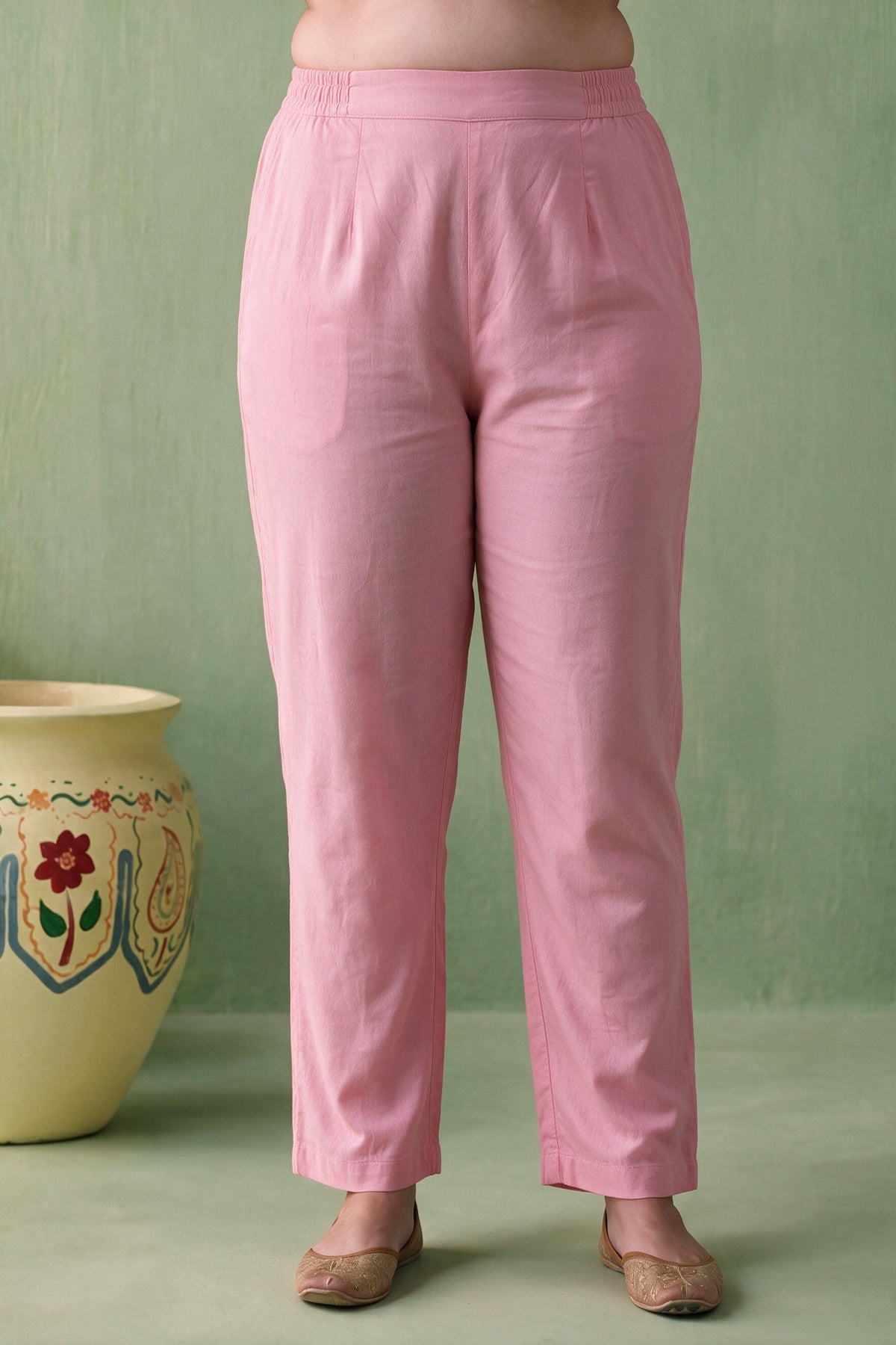 Juniper Women Pink Kurta Pant & Dupatta
