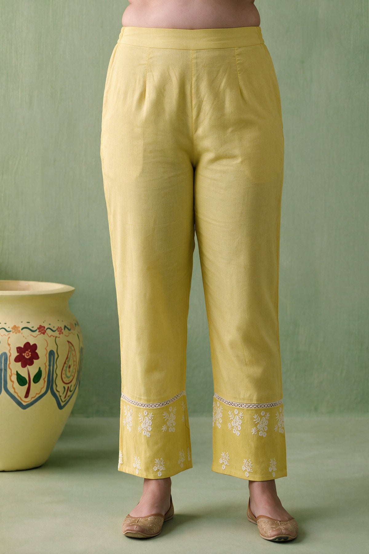 Juniper Women Yellow Kurta Pant
