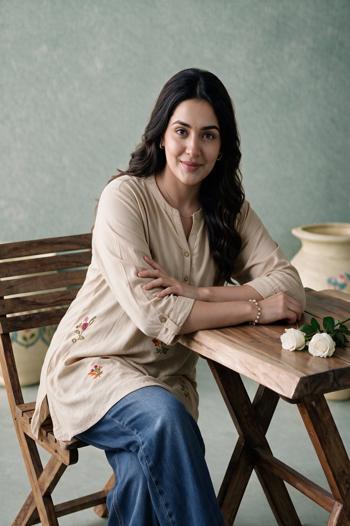 Juniper Women Beige Tunic