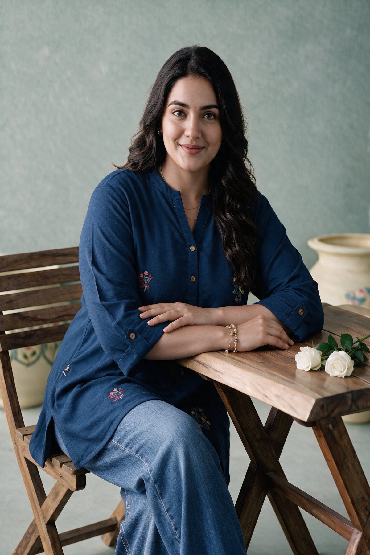 Juniper Women Indigo Tunic