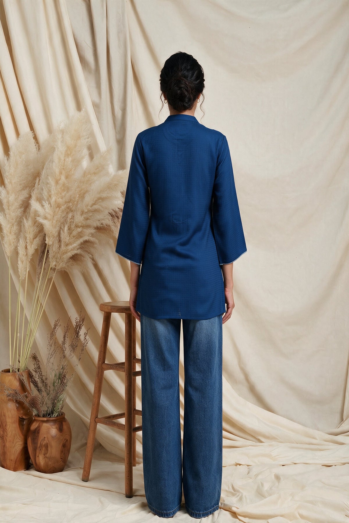 Juniper Women Navy Tunic