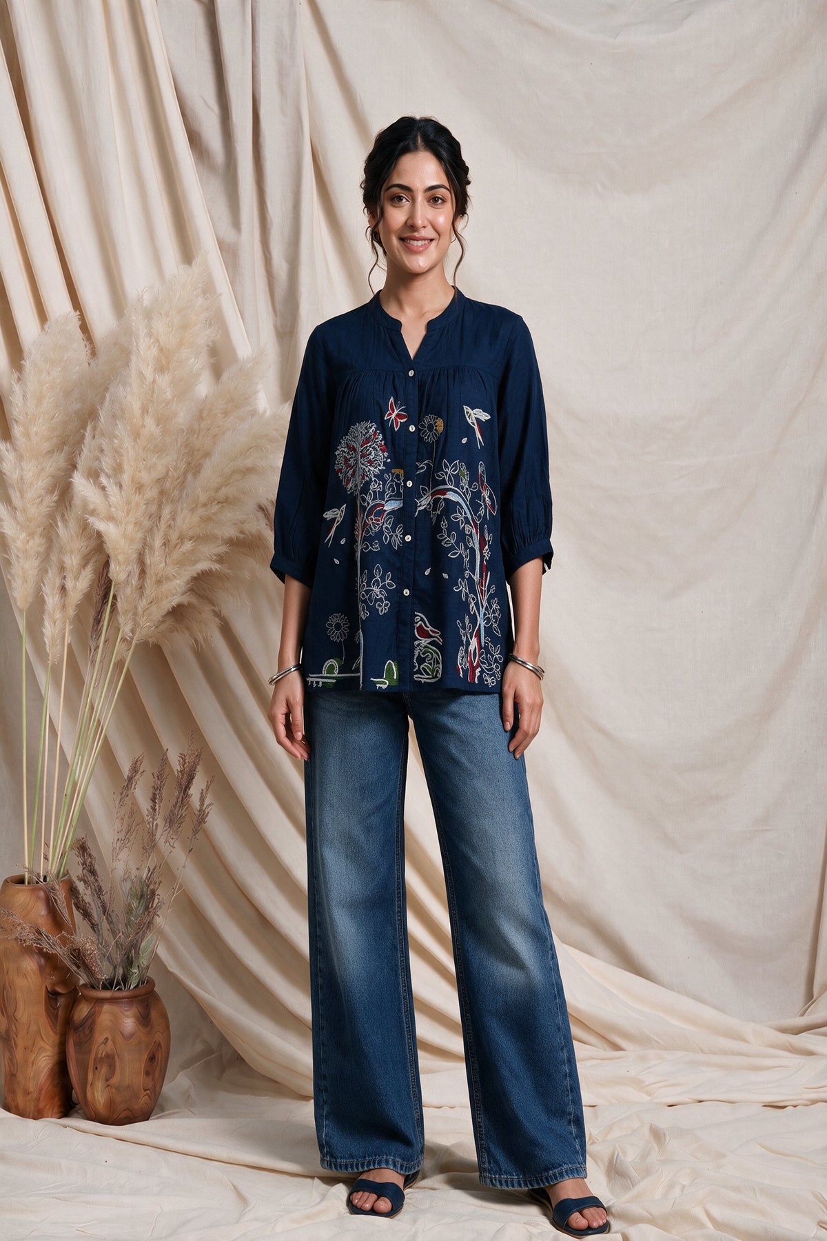 Juniper Women Indigo Tunic