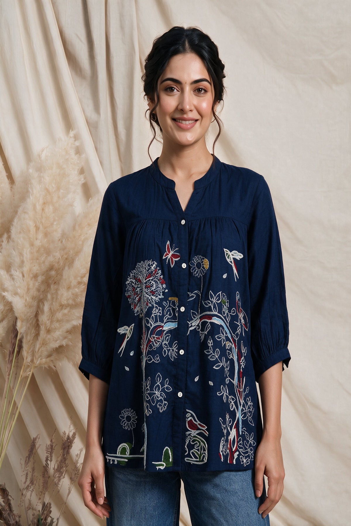 Juniper Women Indigo Tunic