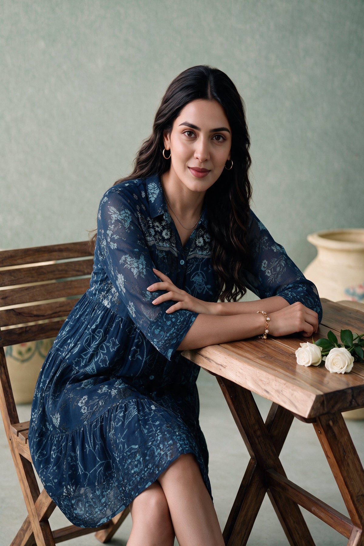 Juniper Women Indigo Shortdress