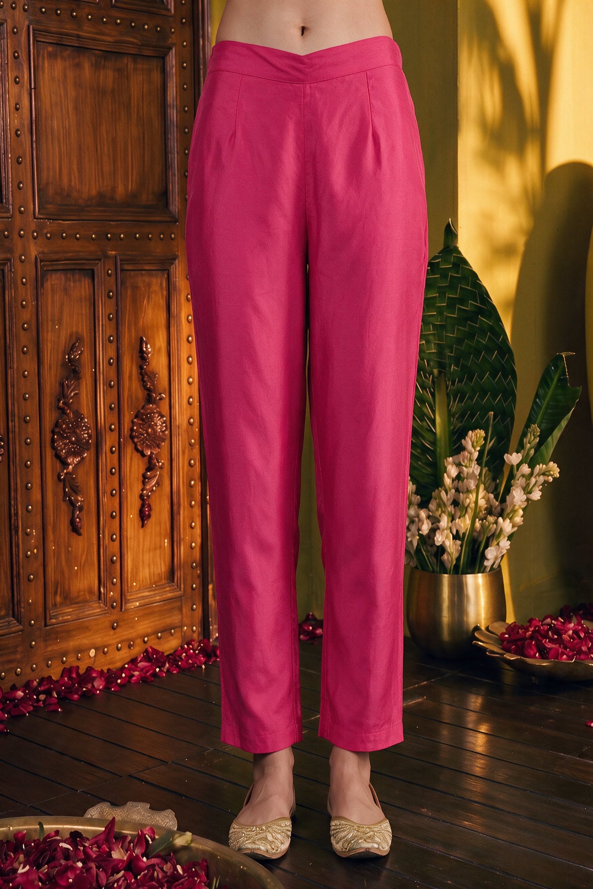 Juniper Women Mustard Kurta Pant & Dupatta