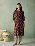 Juniper Women Plum Kurta