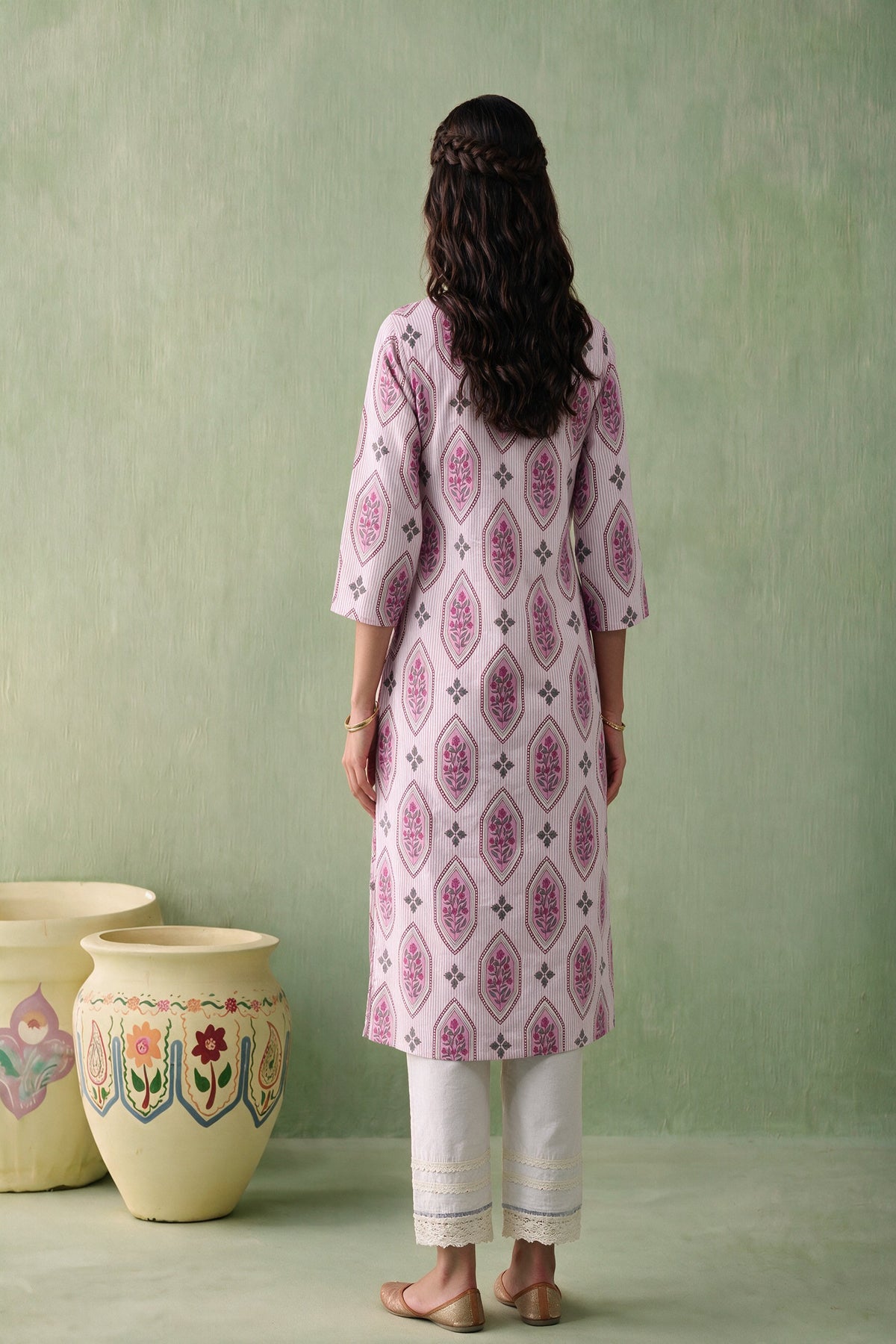 Juniper Women Pink Kurta