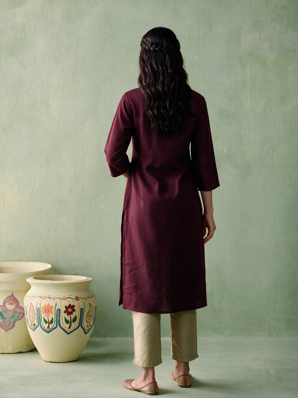 Juniper Women Brown Kurta