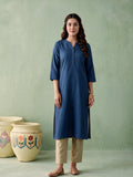 Juniper Women Steelblue Kurta