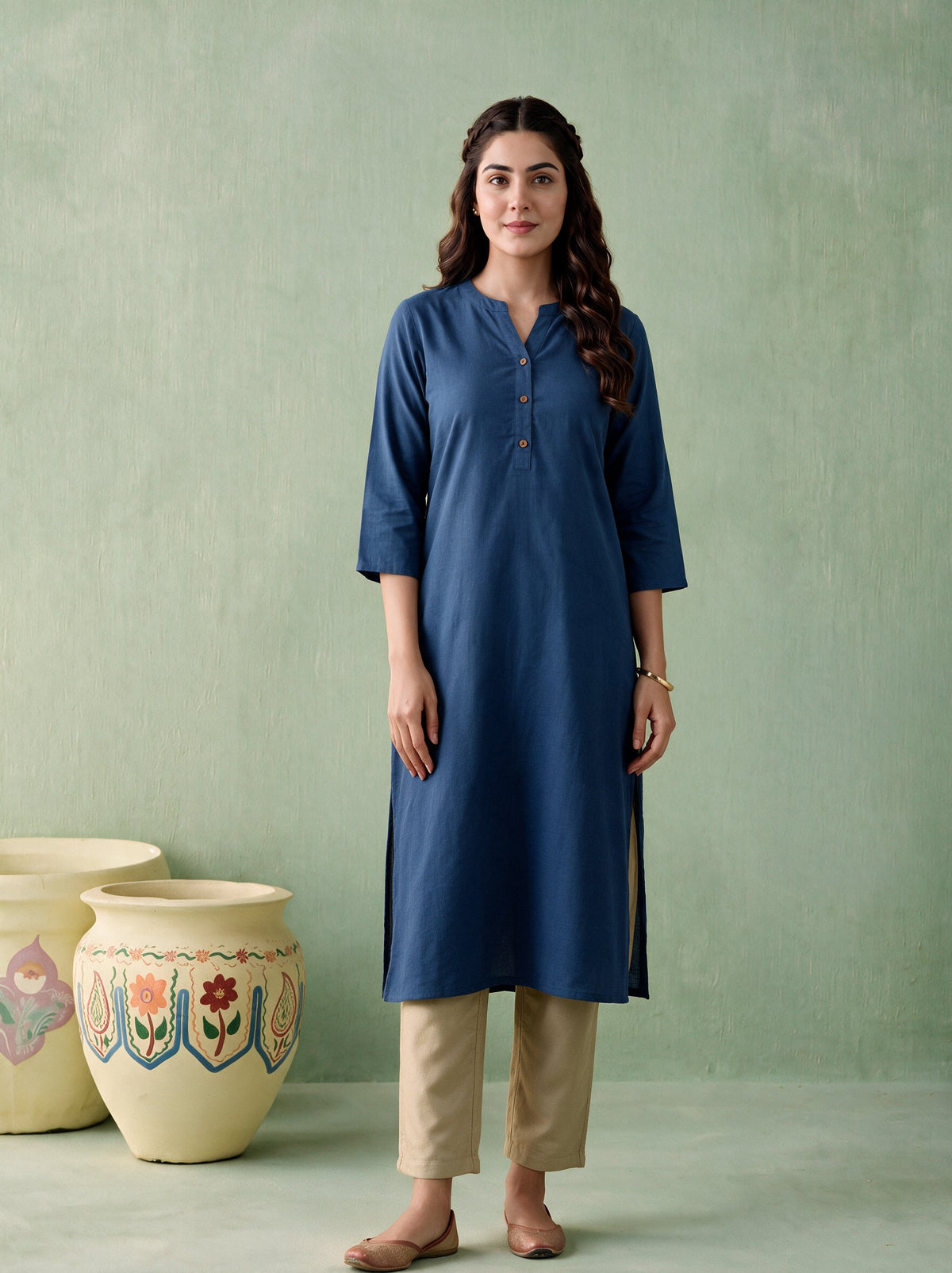 Juniper Women Steelblue Kurta