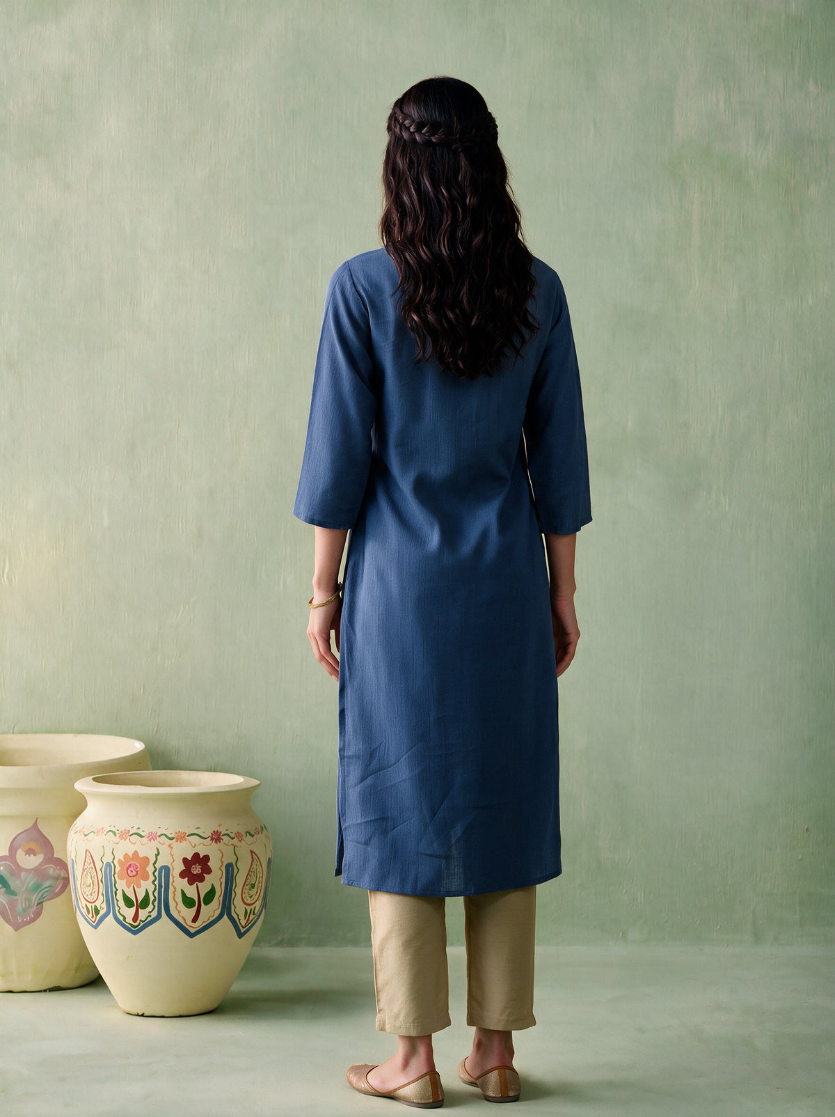 Juniper Women Steelblue Kurta