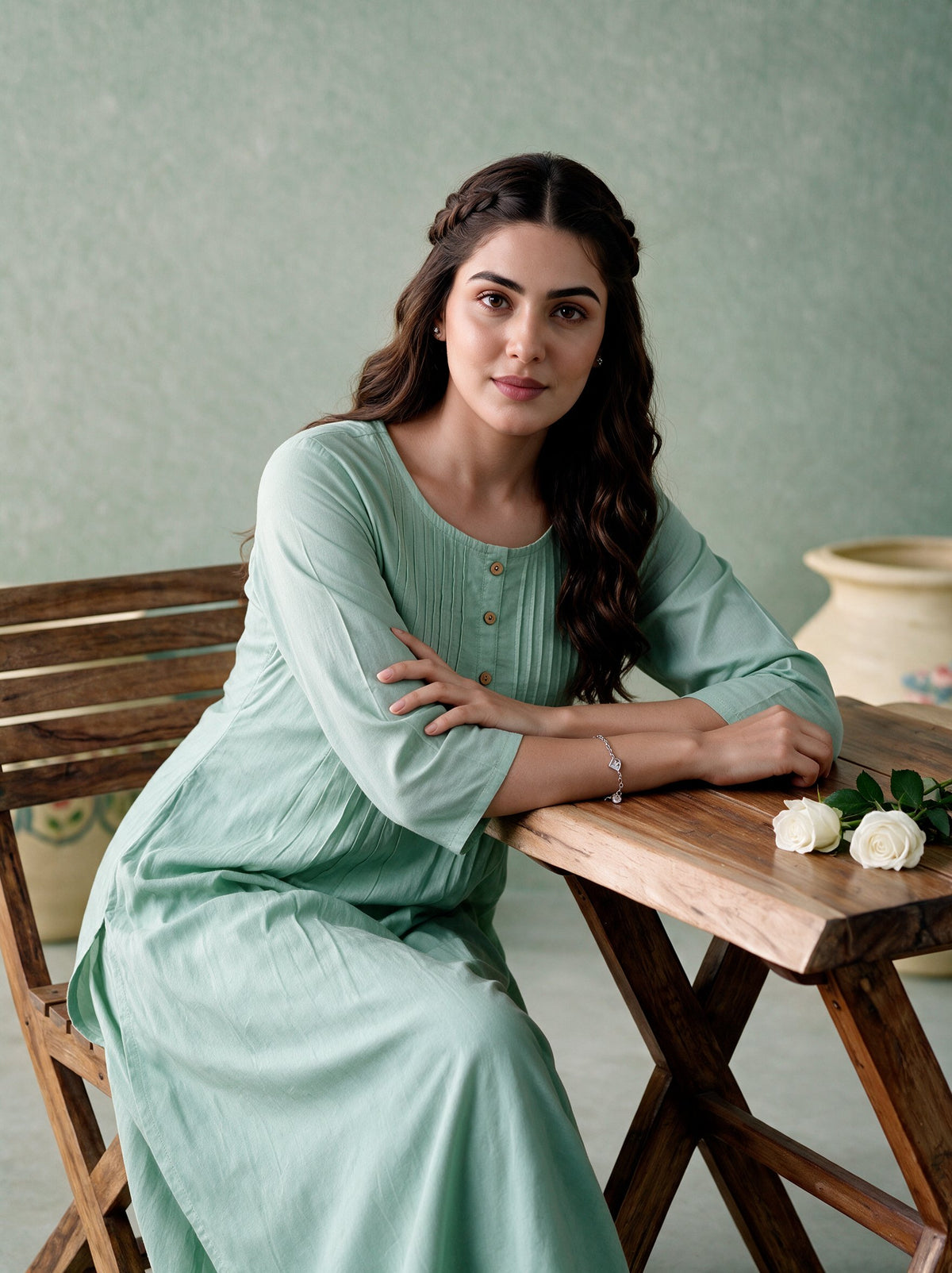 Juniper Women Pista Kurta