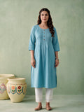 Juniper Women Seagreen Kurta