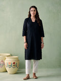 Juniper Women Black Kurta
